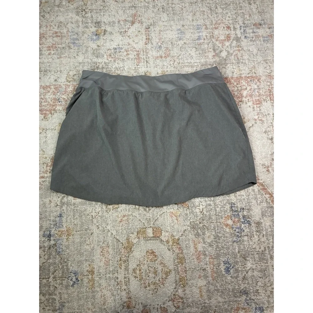 Nike Court Maria Sharapova Gray Dri Fit Tennis Golf Skort Skirt Womens Size 3XL